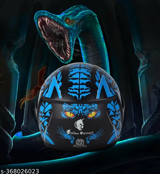 6zd8q_512 ABS Material Full Face Rainbow Visor Helmet, UV Scratch Resistance Motorbike Helmet (Sky Blue)