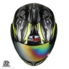 WILD WING RIDERS FULL FACE ISI CERTIFIED LIGHTWEIGHT ABS HELMET GLOOSY FINISH HELMET FOR SCOOTY MOTORBIKE UNISEX HELMET..