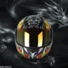 vz6zr_512 ABS Material Full Face Rainbow Visor Helmet, UV Scratch Resistance Motorbike Helmet sku 368026025